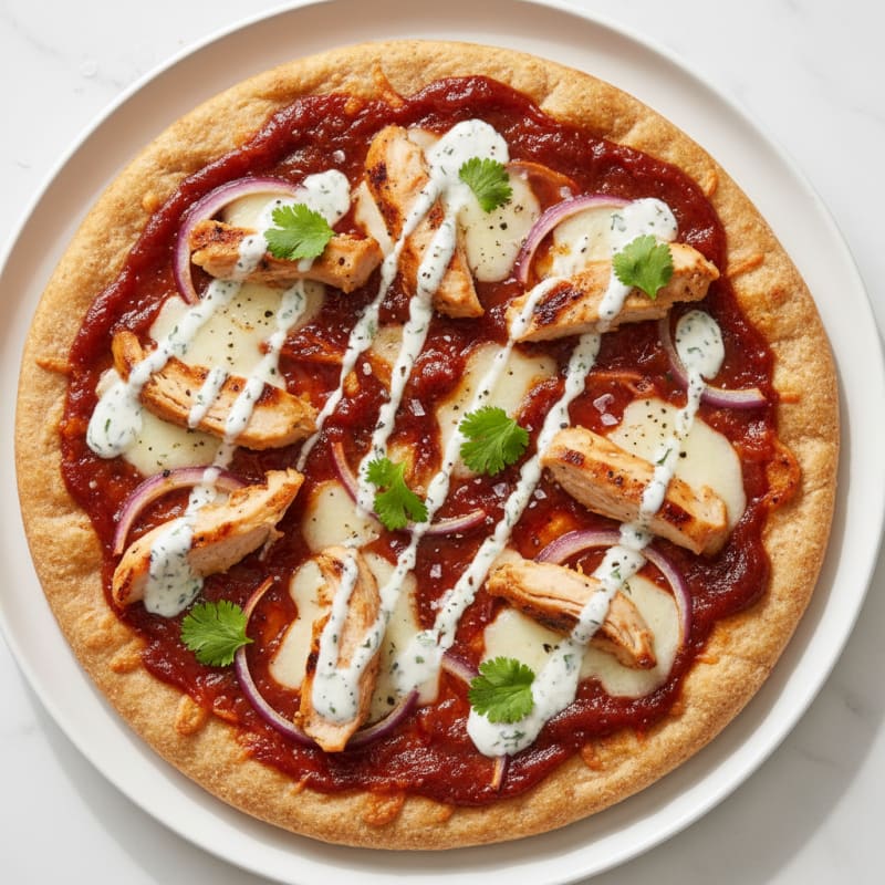 BBQ Ranch Chicken Pizza