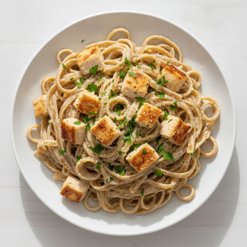 Chicken Alfredo Fettuccine Pasta