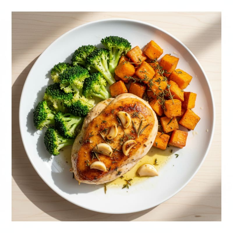 Garlic Herb Roasted Chicken