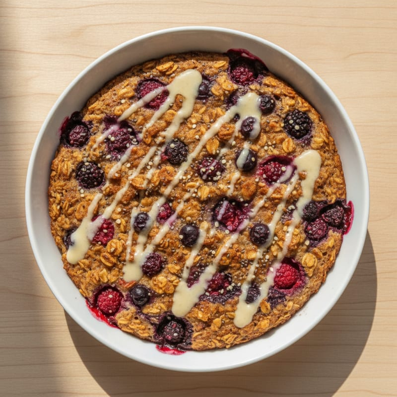 Baked Berry Oatmeal
