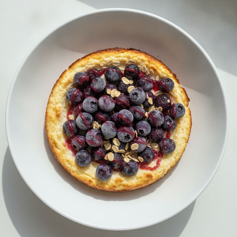 Frozen Fruit Protein Cheesecake Bowl