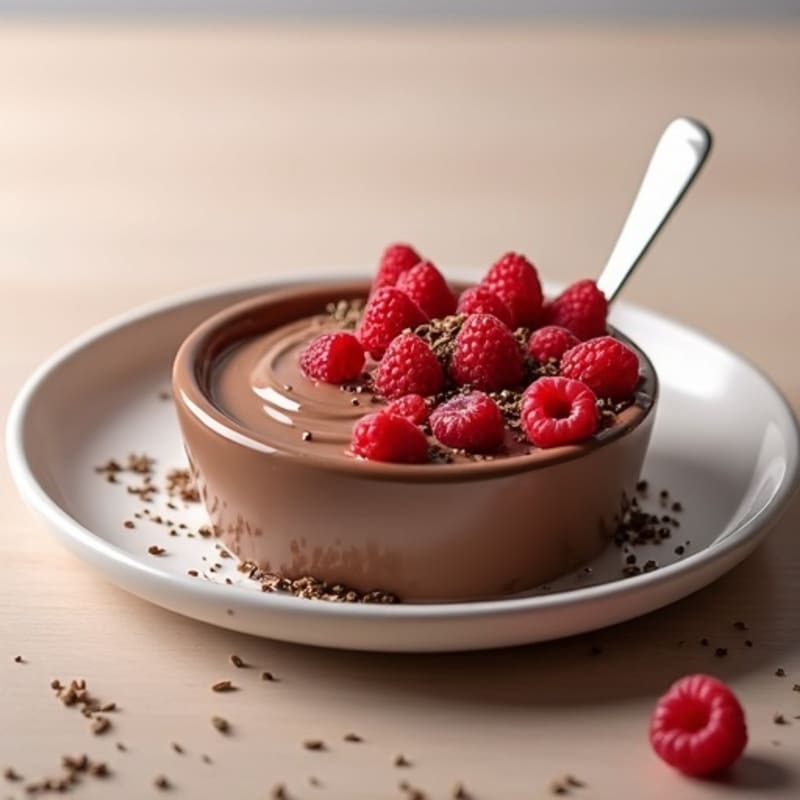Silky Chocolate Protein Pudding
