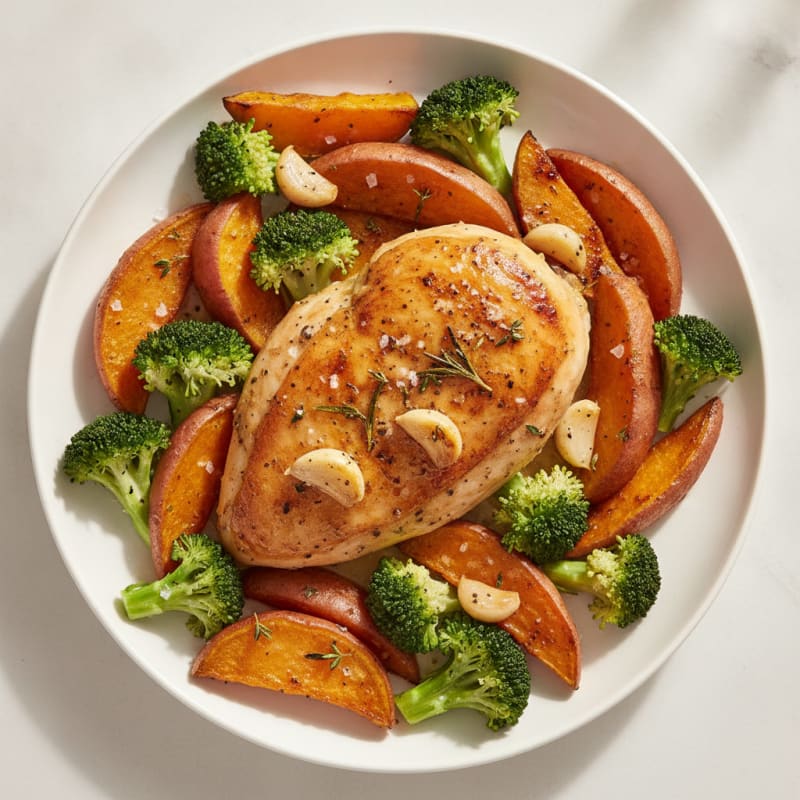 Garlic Herb Roasted Chicken