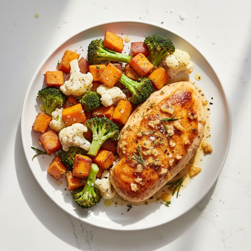 Garlic Herb Roasted Chicken