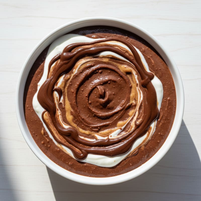 Silky Chocolate Protein Pudding with Greek Yogurt