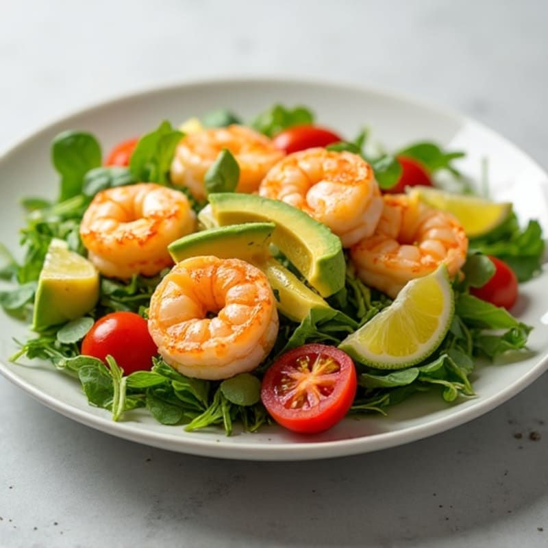 Fresh Citrus Shrimp with Creamy Avocado