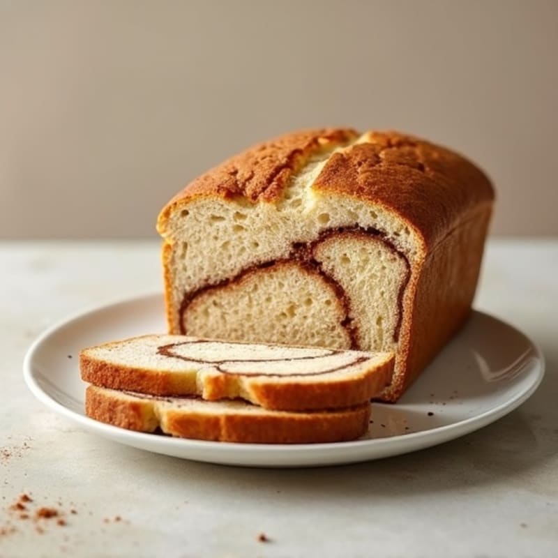 Protein-Packed Almond Flour Cinnamon Swirl Bread