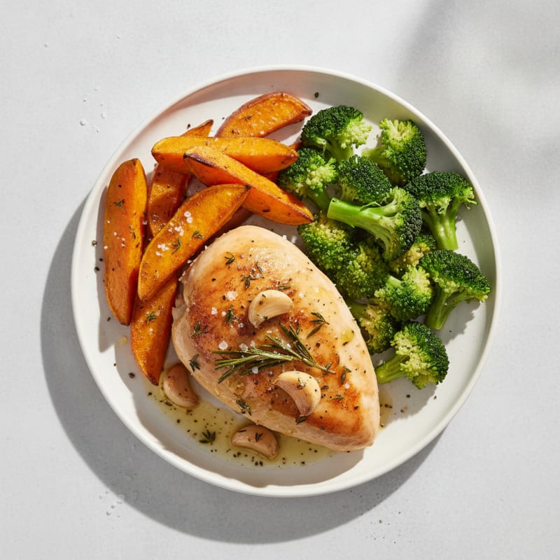 Garlic Herb Roasted Chicken