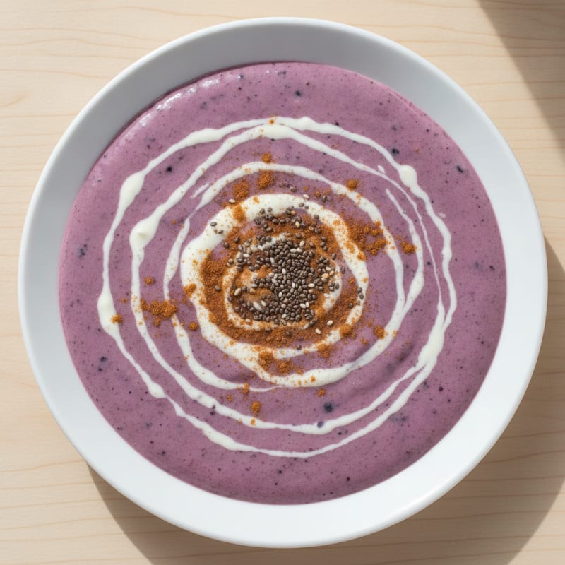 Blueberry Banana Protein Smoothie