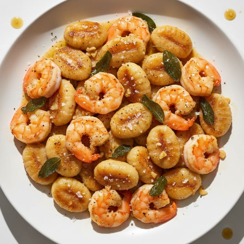 Creamy Ricotta Gnocchi with Sage Butter