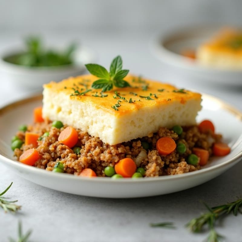 Herb-Roasted Turkey and Cauliflower Shepherd's Pie