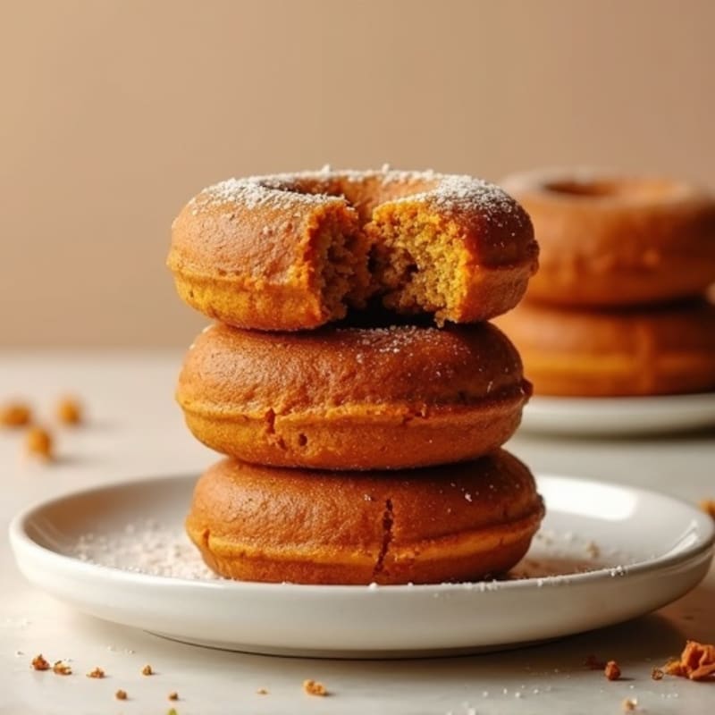 Protein-Packed Baked Pumpkin Spice Donuts