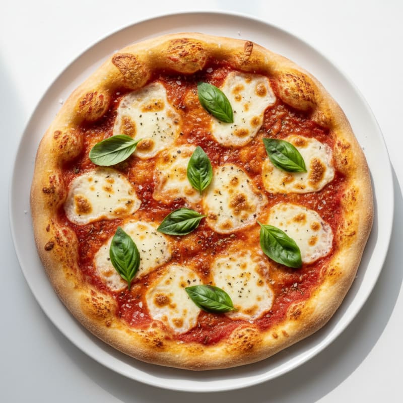 Classic Margherita Pizza with Fresh Basil