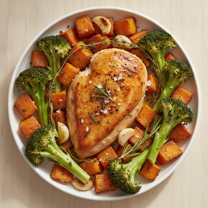 Garlic Herb Roasted Chicken