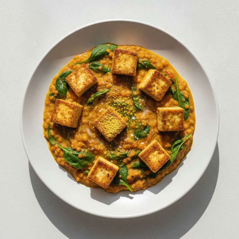 High-Protein Lentil and Vegetable Curry