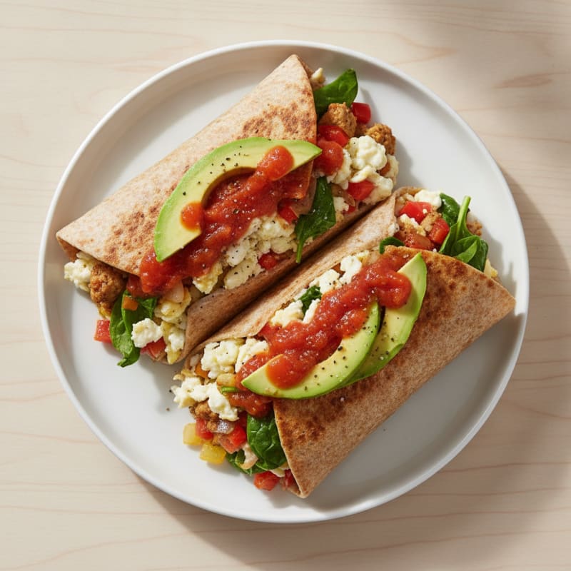 Ultimate Loaded Breakfast Burrito