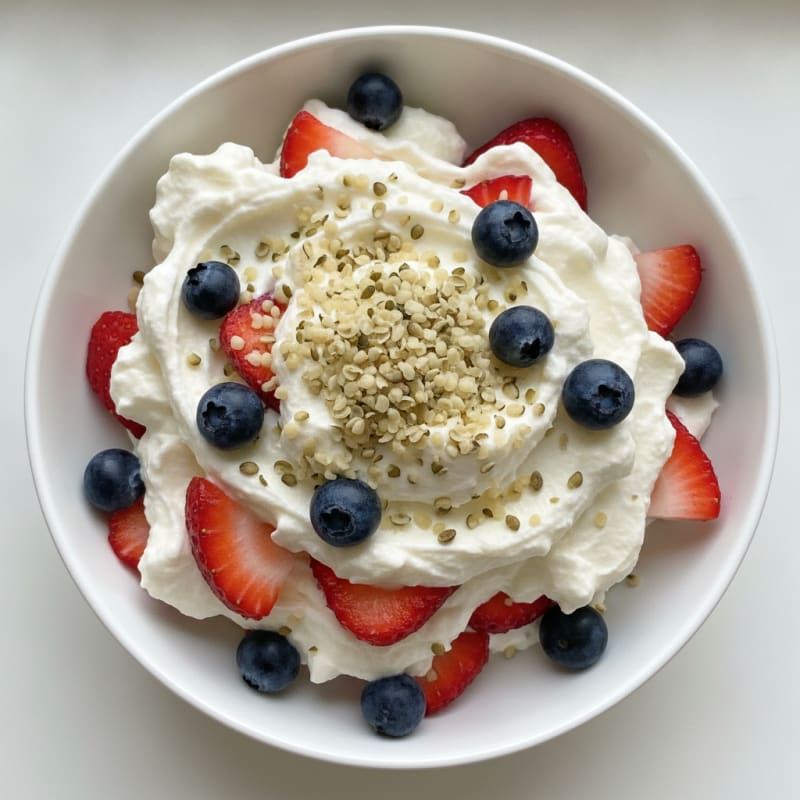 Creamy Greek Yogurt Protein Parfait with Berries