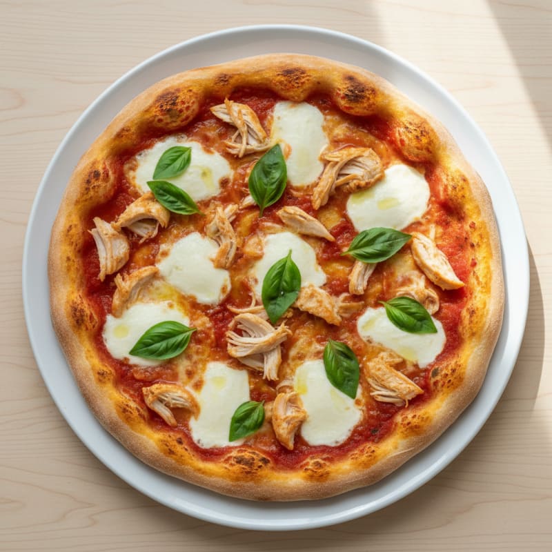 Classic Margherita Pizza with Fresh Basil