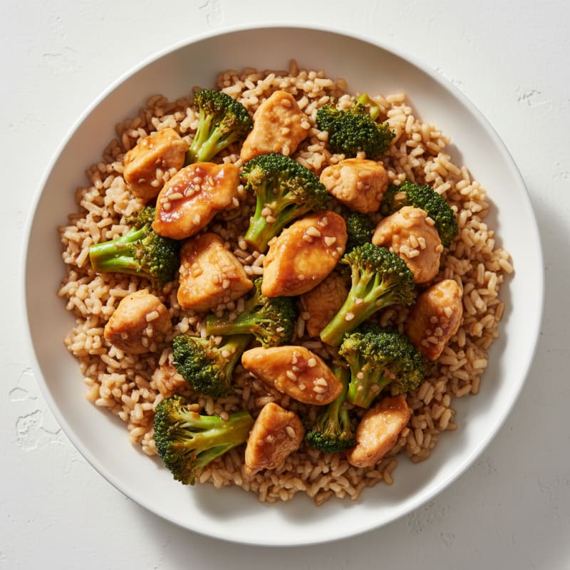 Teriyaki Chicken and Broccoli Stir-Fry