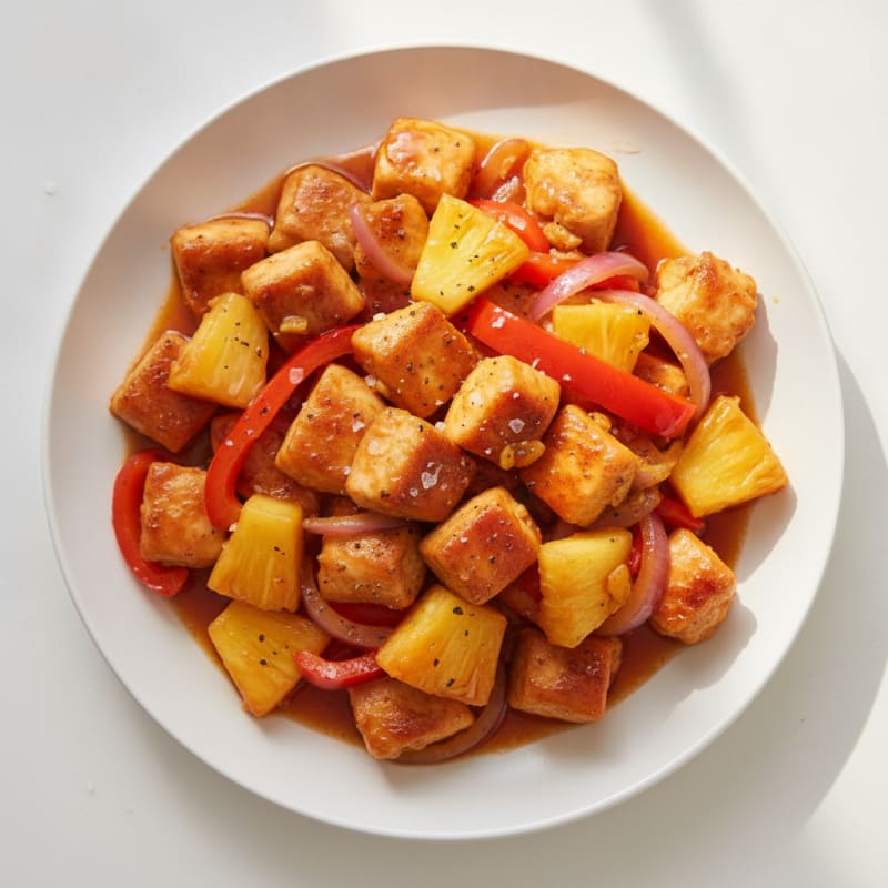 Sweet and Sour Chicken with Pineapple
