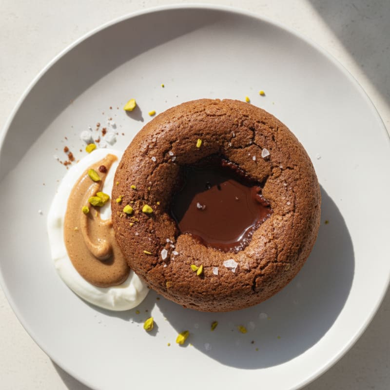 Skyr Cacao Protein Mug Cake