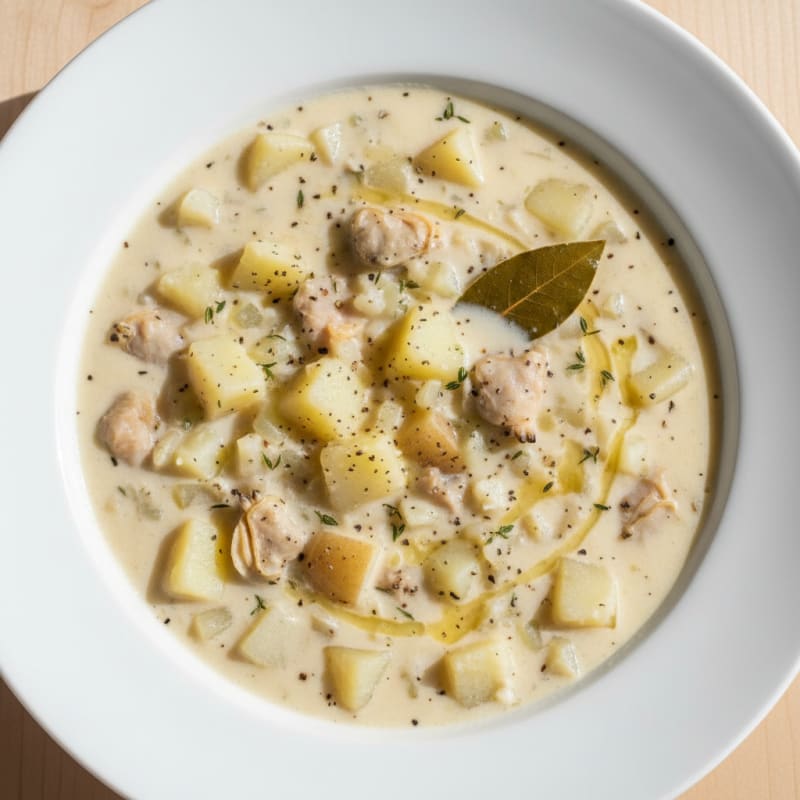 Classic New England Clam Chowder