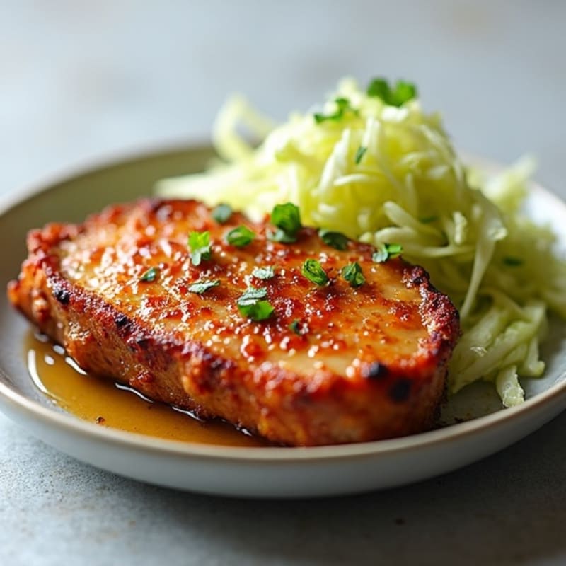 Crispy Slow-Cooked Pork with Fresh Cabbage Slaw