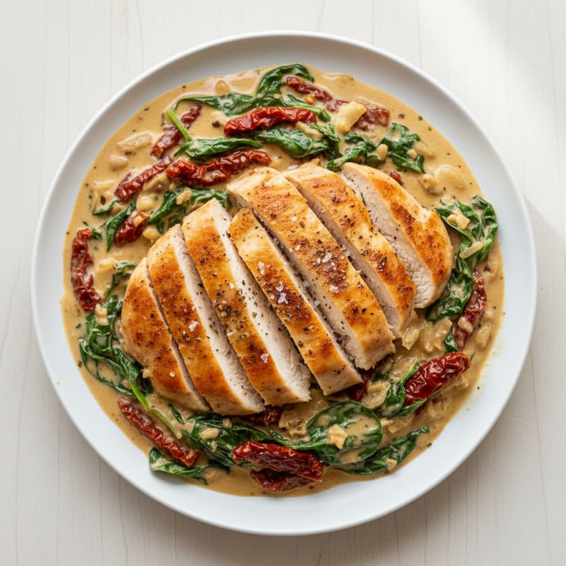 Creamy Tuscan Chicken Skillet