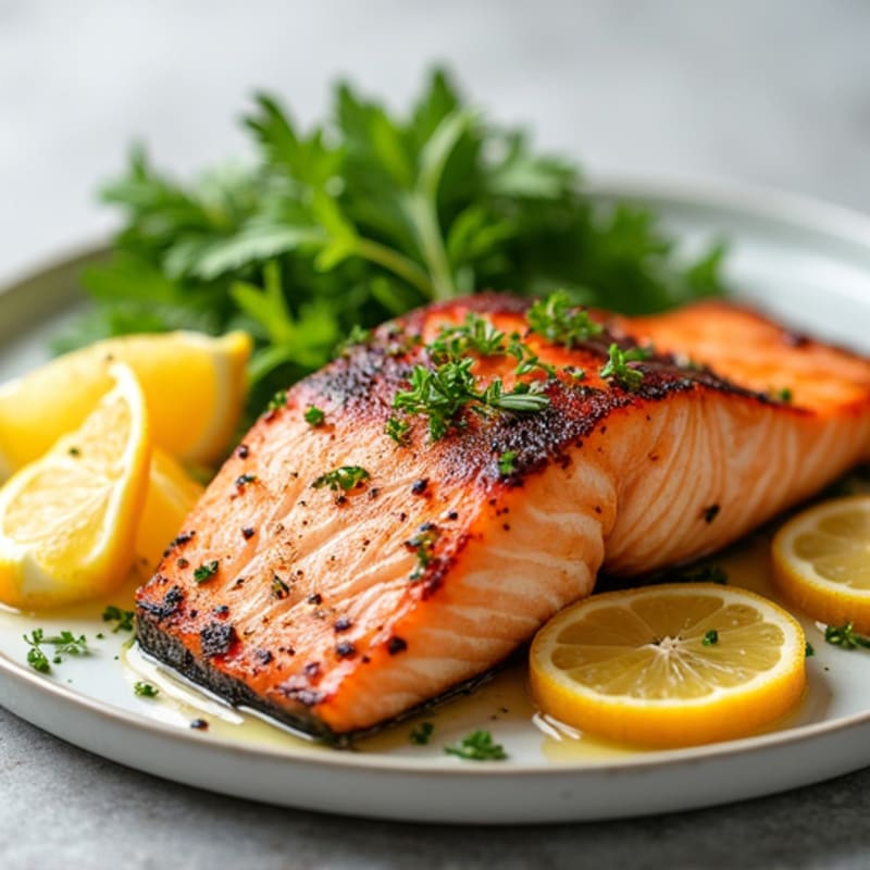 Citrus-Herb Grilled Salmon with Fresh Herbs