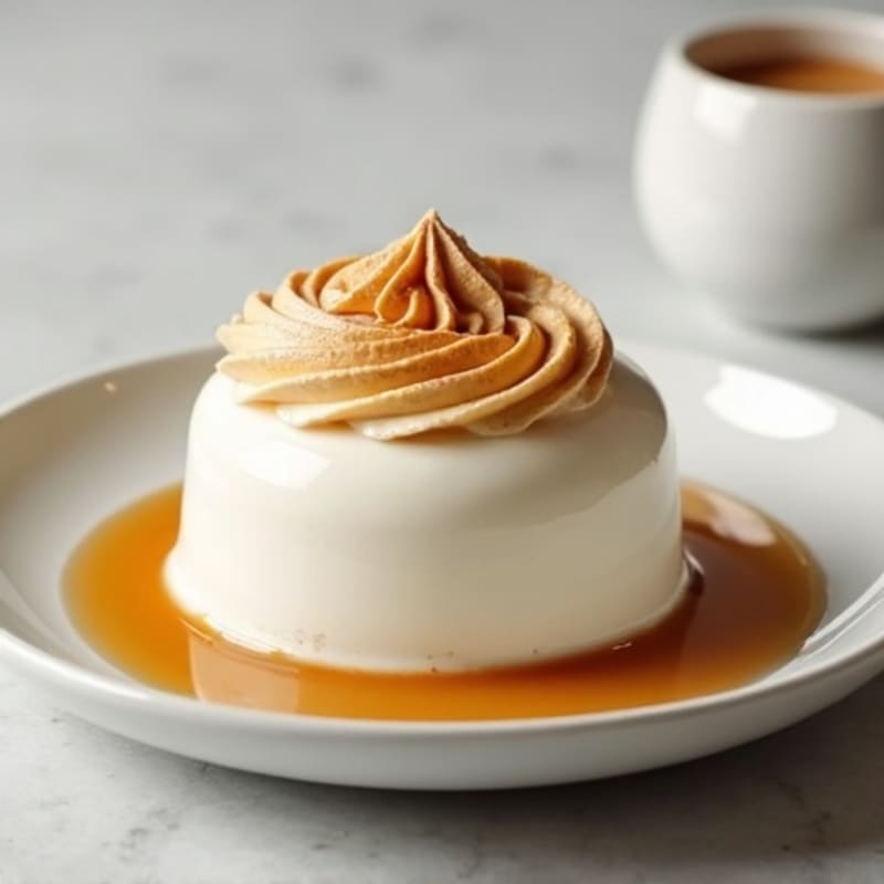 Goat Whey Protein Mousse with Almond Butter Swirl
