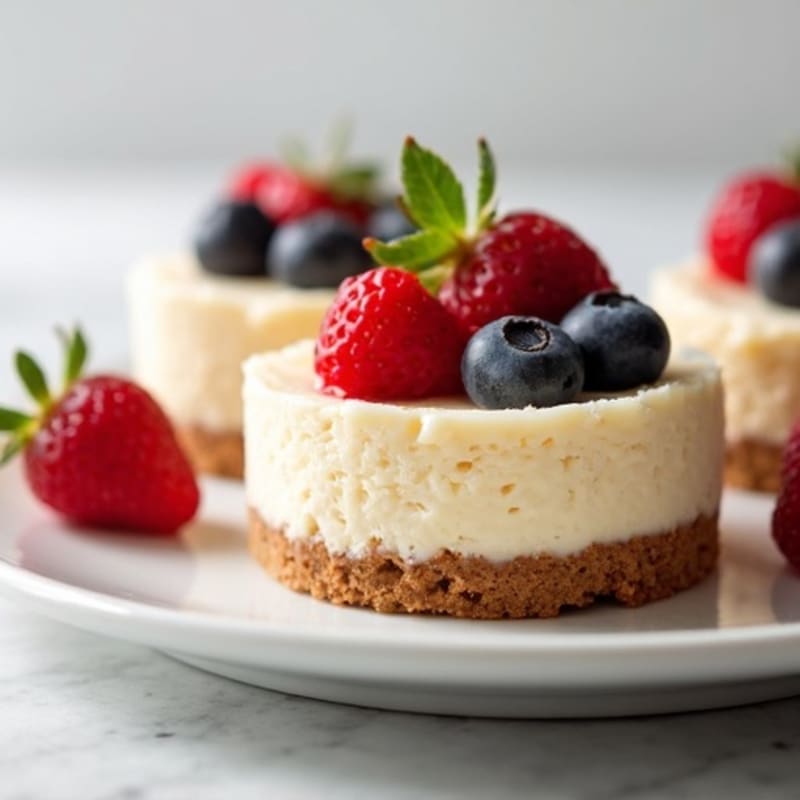 Protein-Packed Vanilla Bean Cheesecake Cups