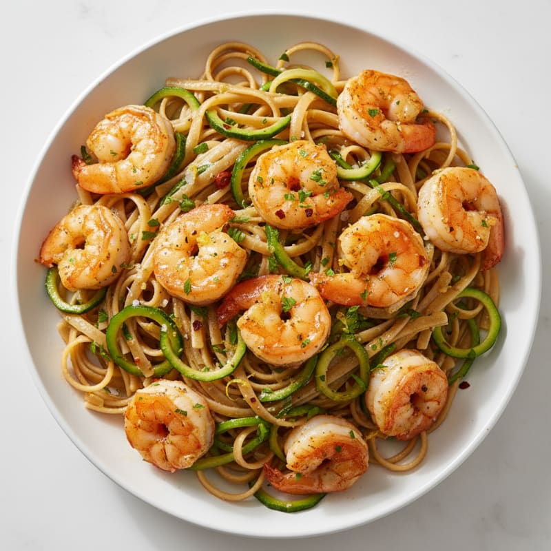 Zesty Garlic Butter Shrimp Scampi