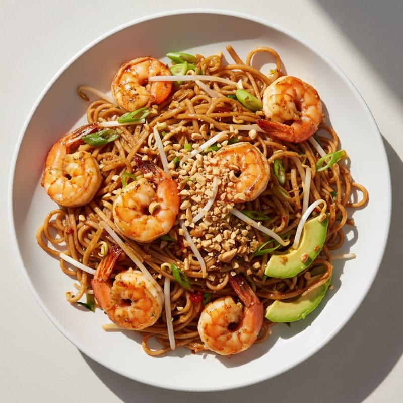 Shrimp Pad Thai Noodles