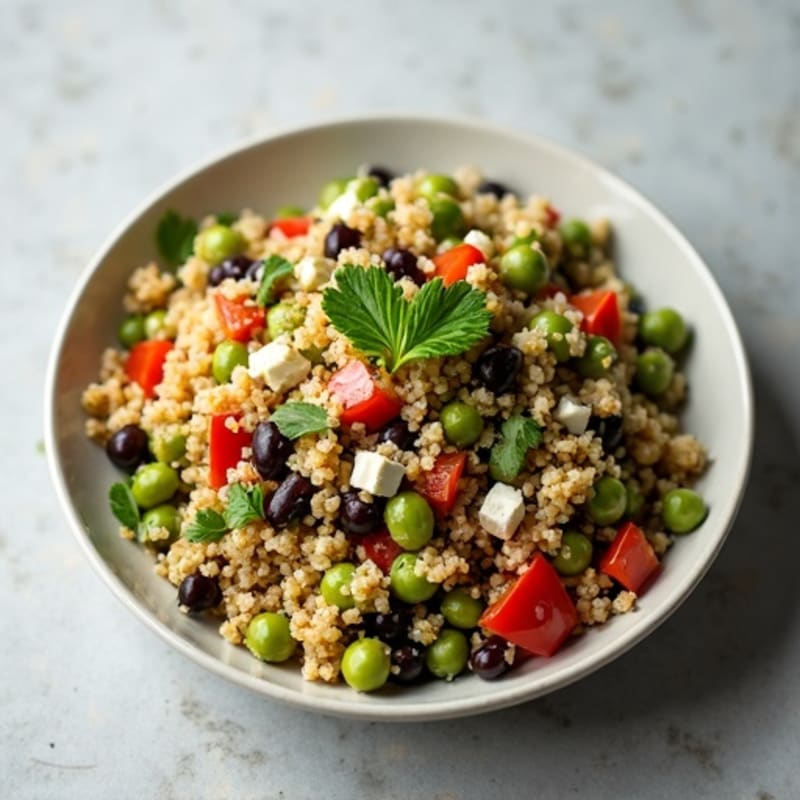 Zesty Quinoa Black Bean Salad