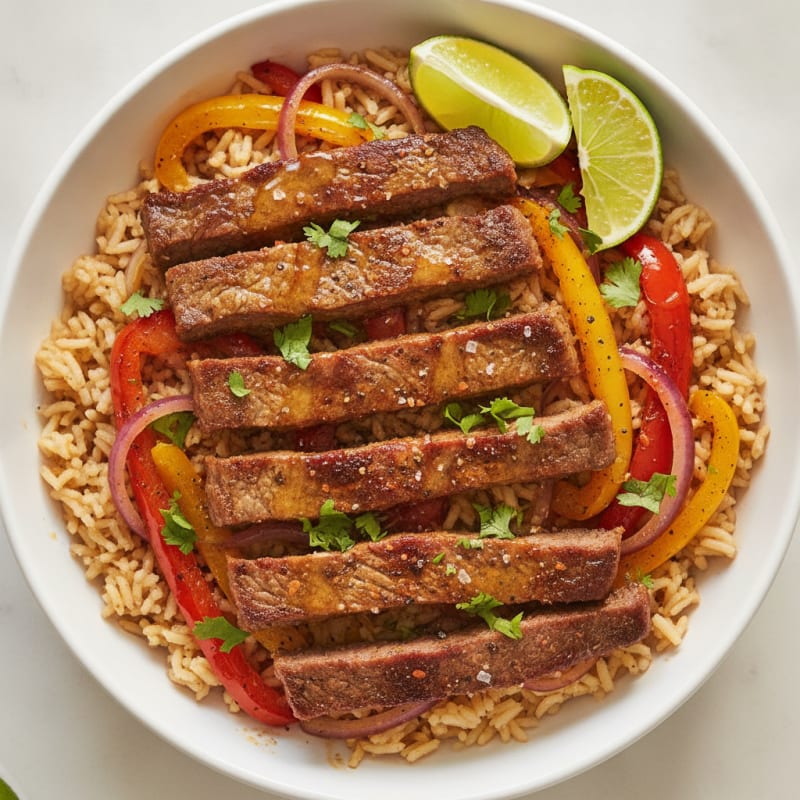 Chipotle Steak Rice Bowl