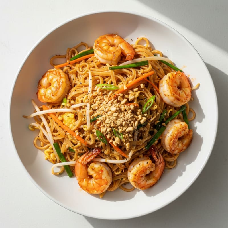 Zesty Chili-Lime Shrimp Pad Thai
