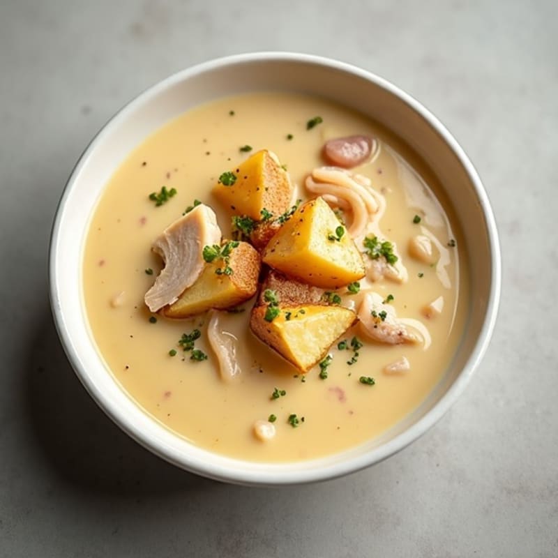 Hearty Creamy Baked Potato Soup