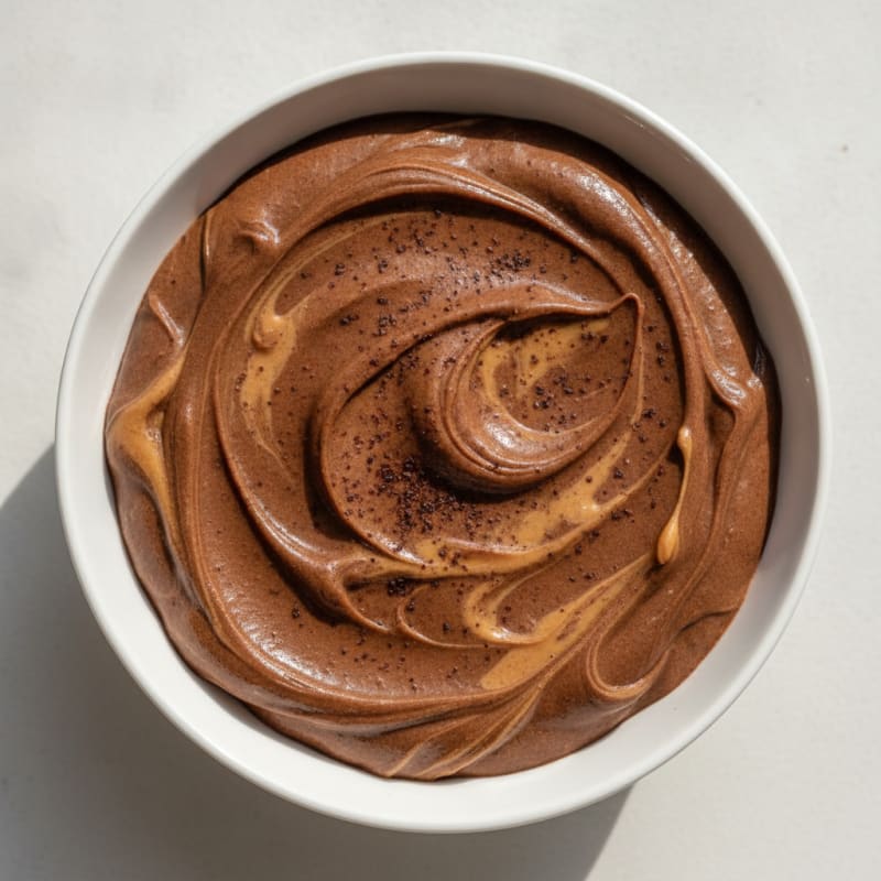 Chocolate Peanut Butter Protein Mousse