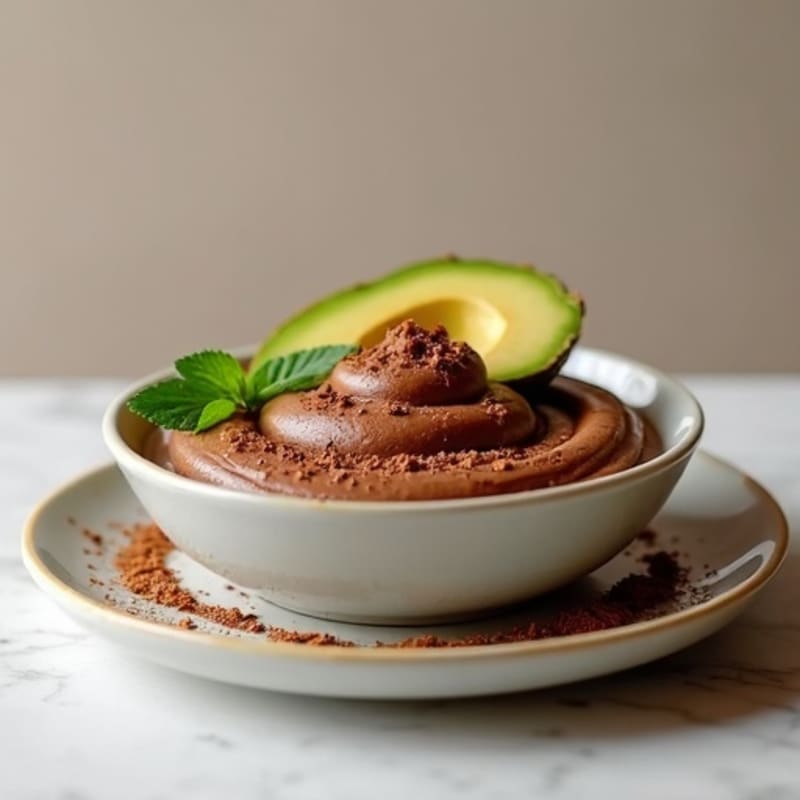 Creamy Chocolate Avocado Mousse