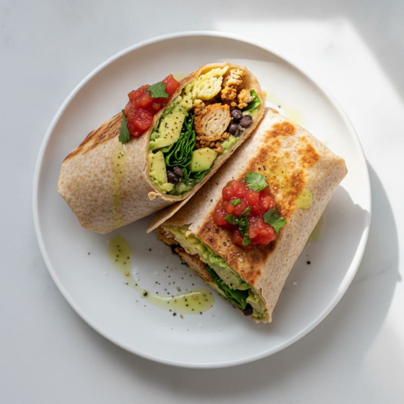 Ultimate Loaded Breakfast Burrito
