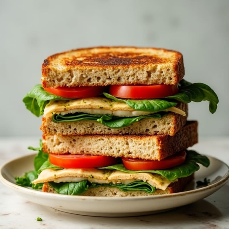 Herb-Roasted Turkey Pesto Panini
