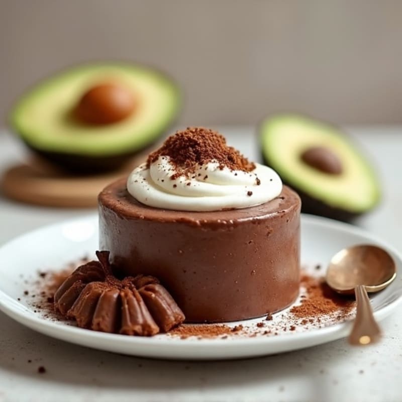 Creamy Dark Chocolate Avocado Mousse