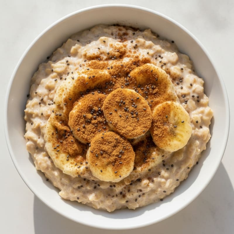 Banana Cinnamon Overnight Oats