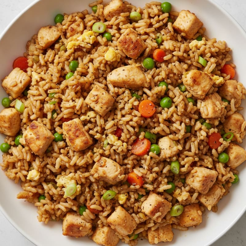 Chicken and Vegetable Fried Rice