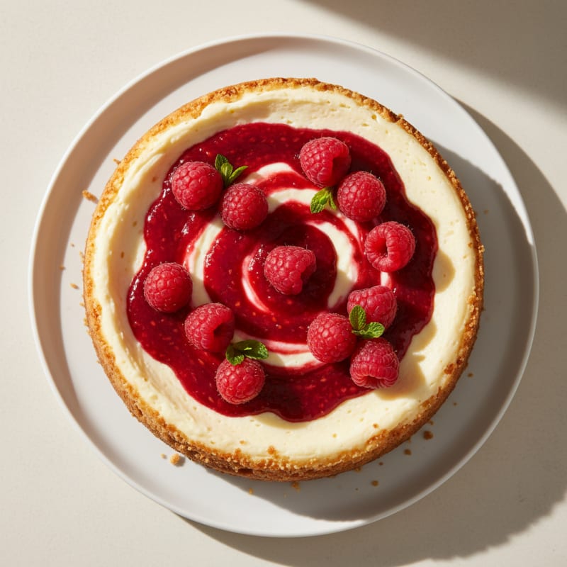 Creamy Greek Yogurt Protein Cheesecake