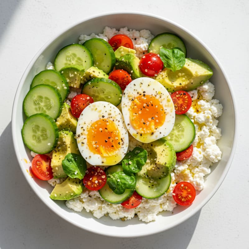 Creamy Cottage Cheese Breakfast Bowl