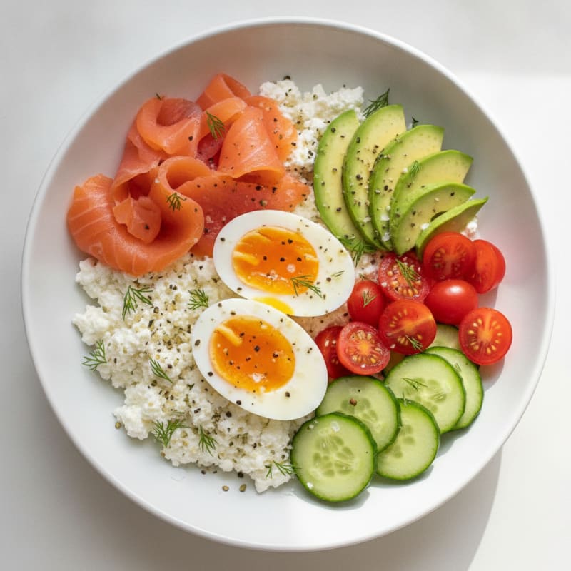 Savory Cottage Cheese Power Bowl