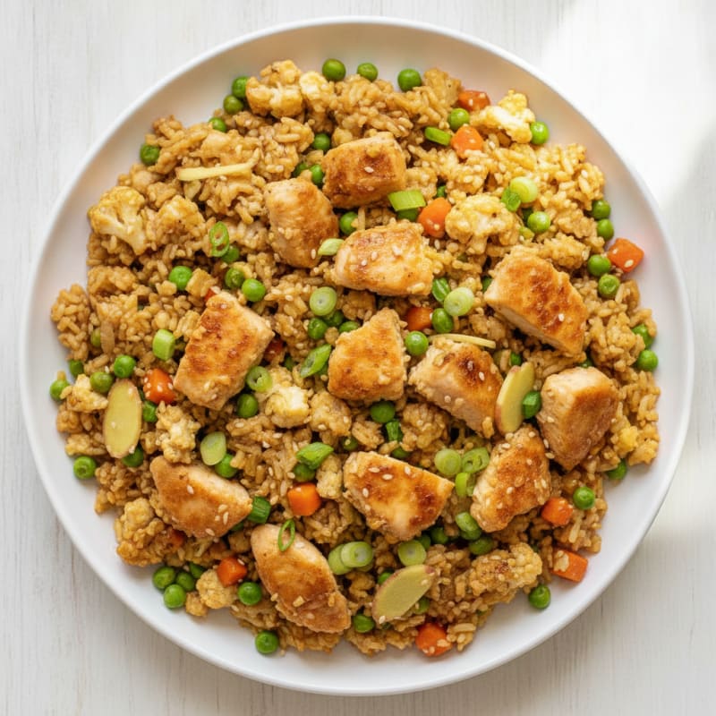 Chicken Fried Rice Skillet