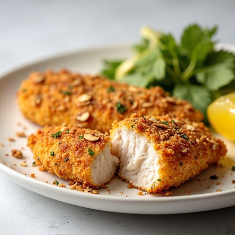 Crispy Baked Almond-Crusted Chicken