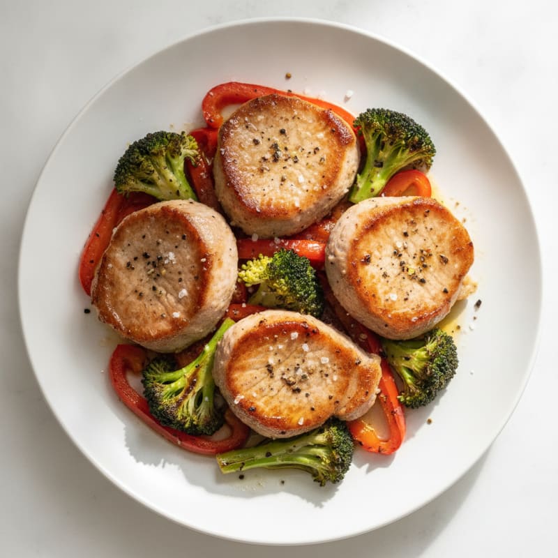 Pork Loin with Roasted Vegetables